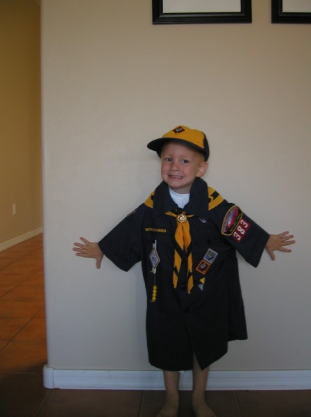 Mark in Scout uniform 001