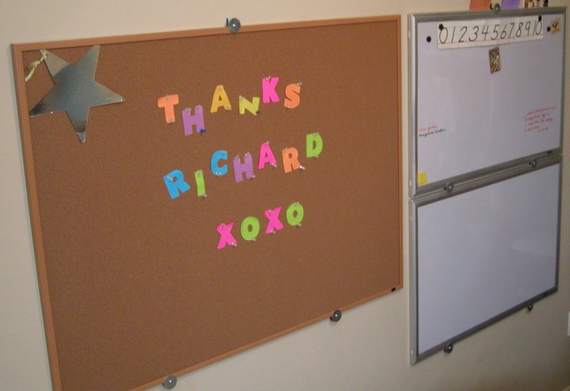big bulletin board