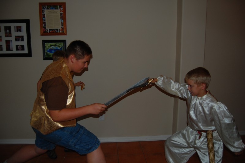 Hamlet and Laertes