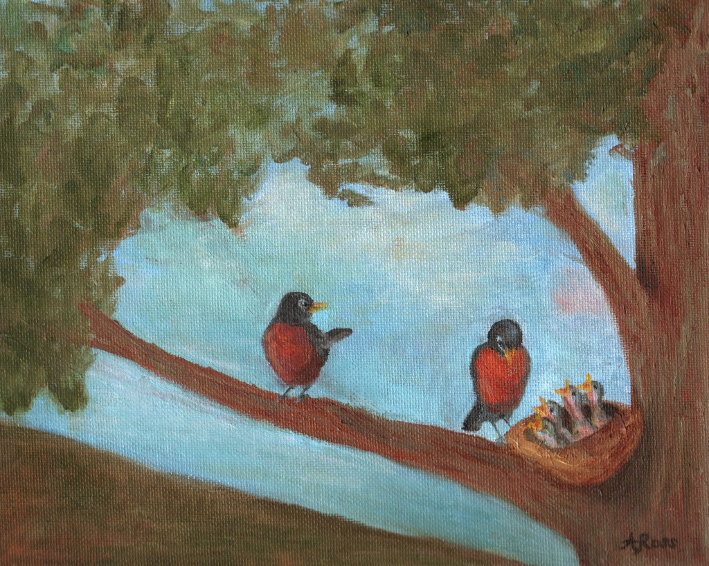 Bird painting