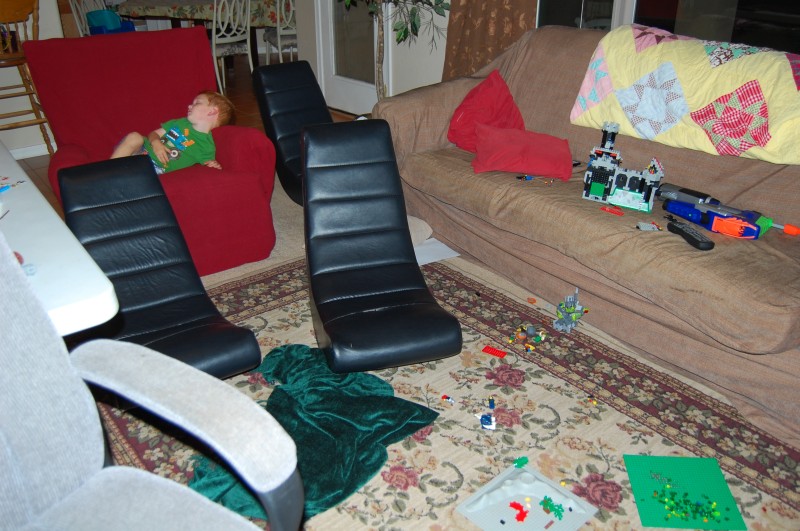 messy house